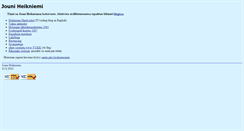 Desktop Screenshot of heikniemi.fi